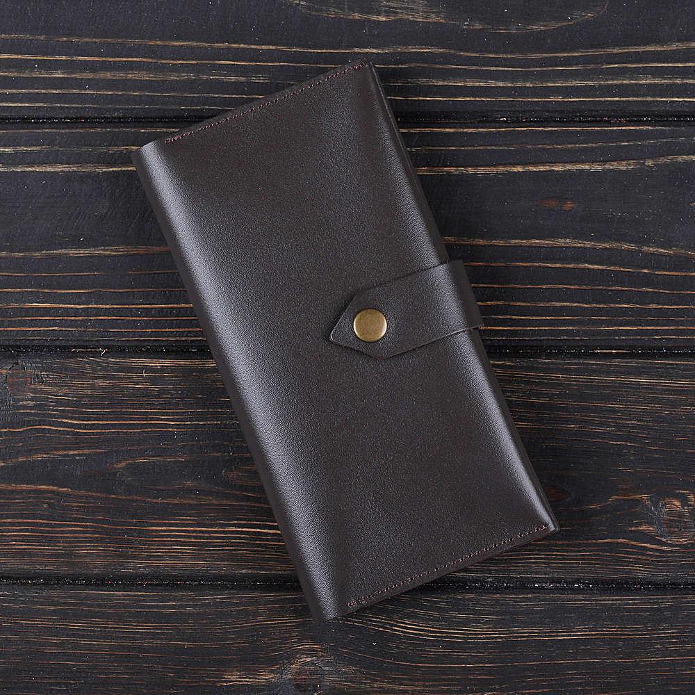

Портмоне Fisher Gifts Qautro STANDART коричневый кожа