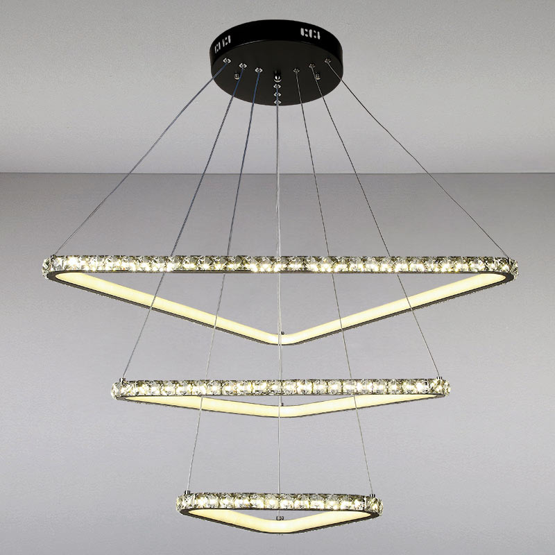 

Люстра подвесная LED Light House LS-13935/3 BK черная