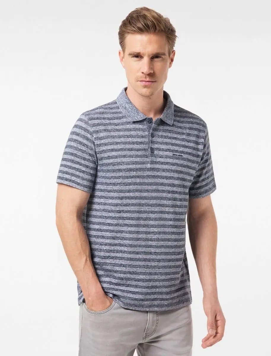 

Поло Pierre Cardin из коллекции Future Flex серое в полоску размер XL (52584/3000/11271)