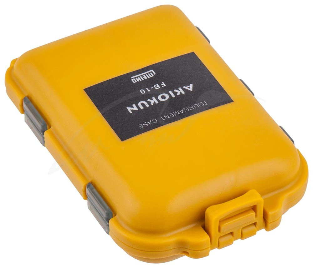 

Коробка Meiho FB-10 Akiokun 97x65x30 ц:жёлтый (95746)