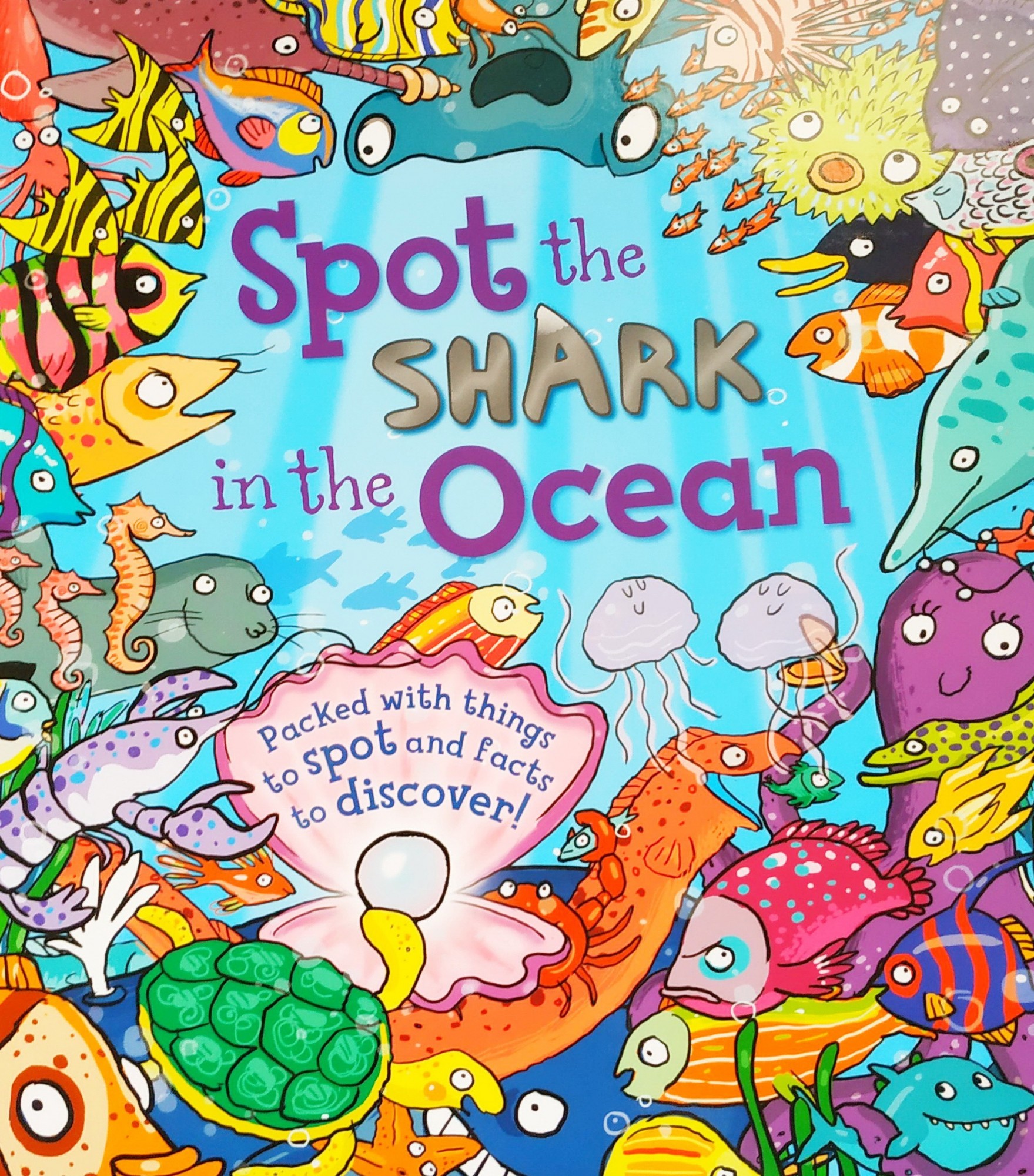 

Книга на английском Spot the Shark in the Ocean