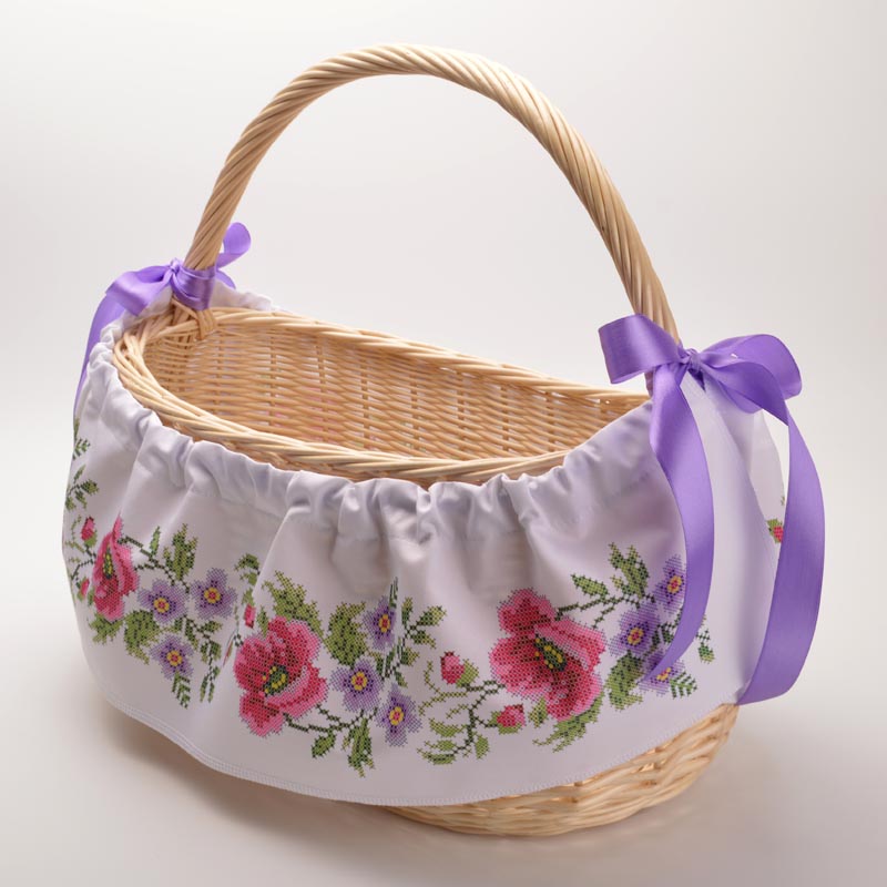 

Набір для вишивки бісером Барвиста Вишиванка Пошита Великодня спідничка-стрічка 17,5х73 (2 шт) (ТР517пн1773k)