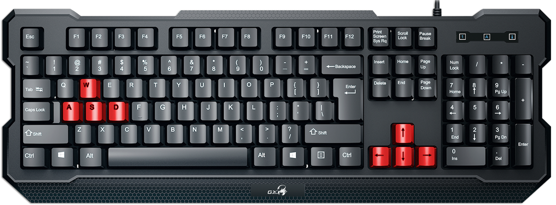 Акція на Клавиатура проводная Genius Scorpion K210 USB Black UKR (31310005406) від Rozetka UA