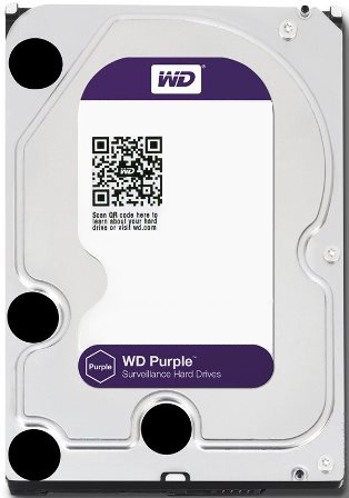 

ЖОРСТКИЙ ДИСК WESTERN DIGITAL PURPLE 4TB (WD40PURZ) 5400RPM, 64MB