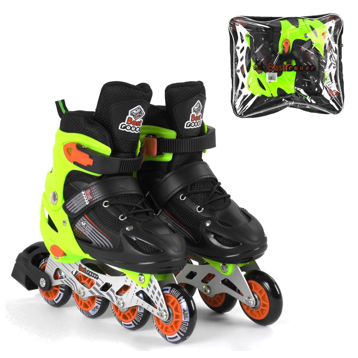 

Ролики с подсветкой Best Roller S салатовый MiC (50034-S) (156631)