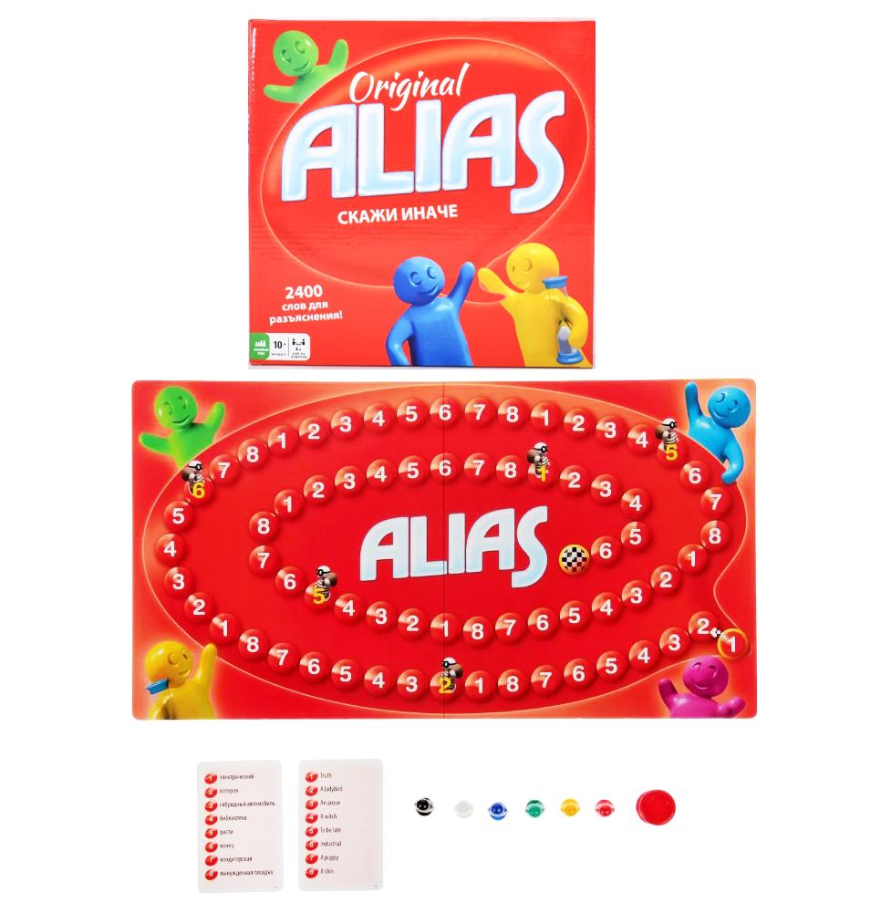 

Настольная игра Original Alias рус MiC (0134R-6) (161758)