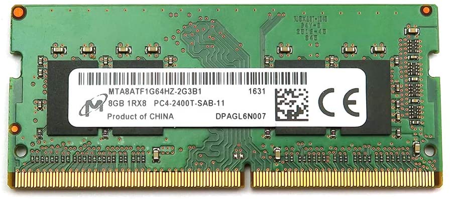 

Оперативна пам'ять MICRON 8 GB SO-DIMM DDR4 2400 MHz - (MTA8ATF1G64HZ-2G3B1)