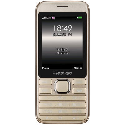 

Мобильный телефон PRESTIGIO 1281 Duo Gold