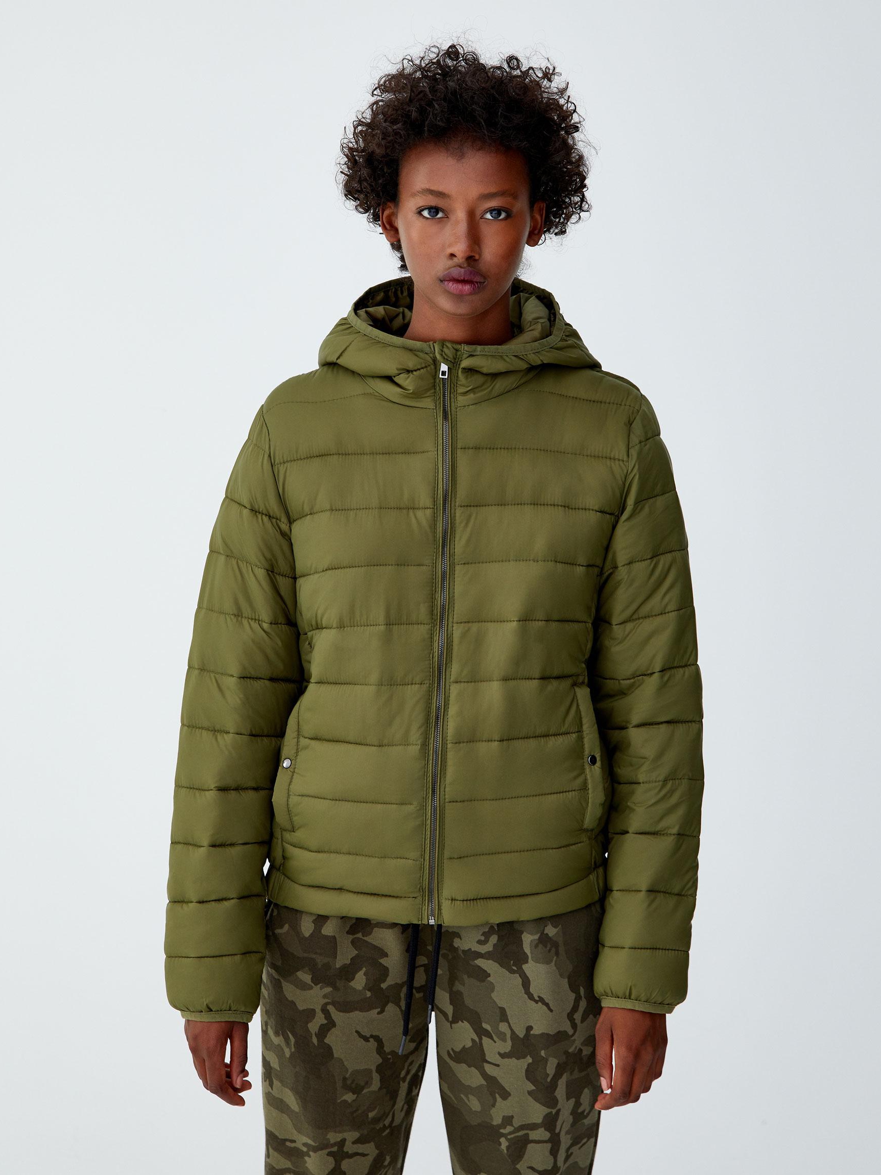 

Куртка Pull & Bear 9715353505-ACYC S Хаки