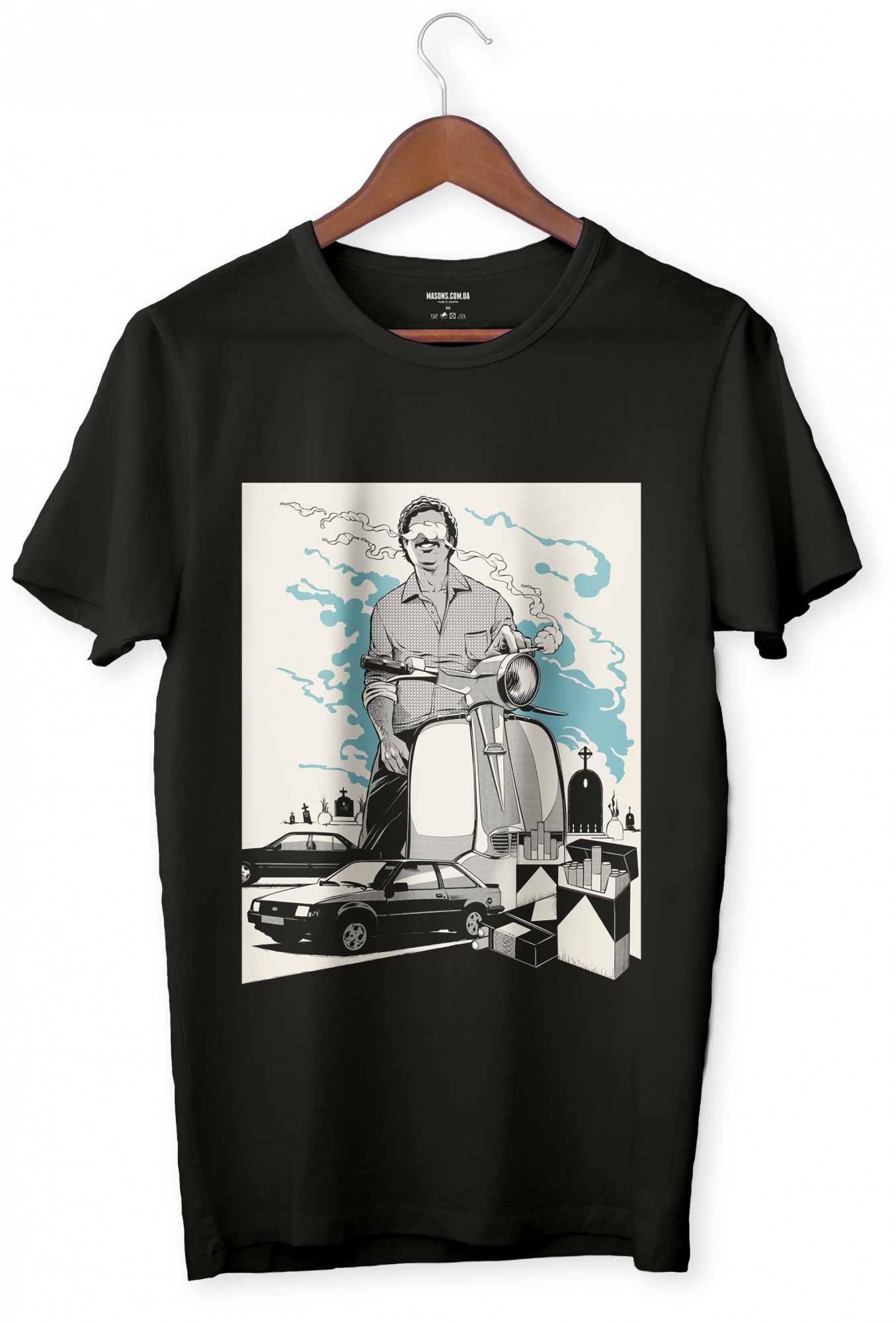 

Футболка Pablo Escobar 0009  Черная, Футболка Pablo Escobar 0009 M Черная