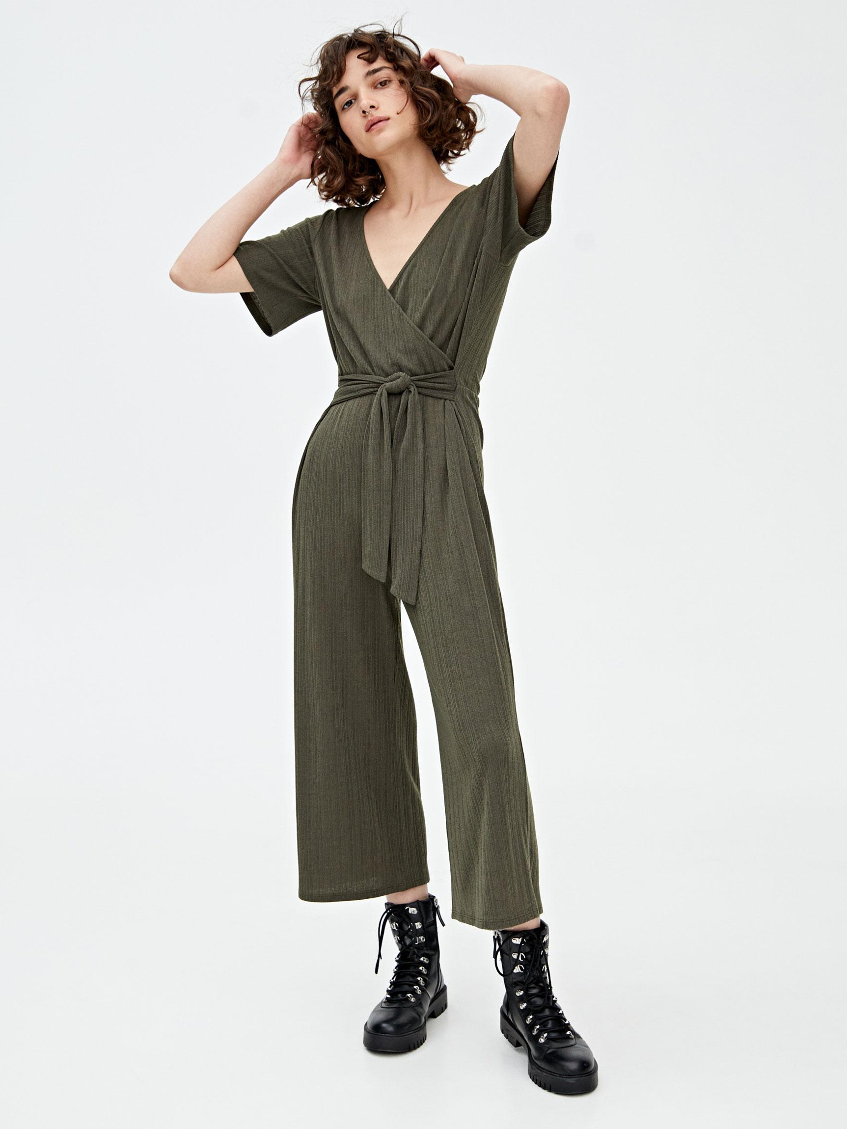 

Комбинезон Pull & Bear 9637332533-ACXO L Темно-зеленый