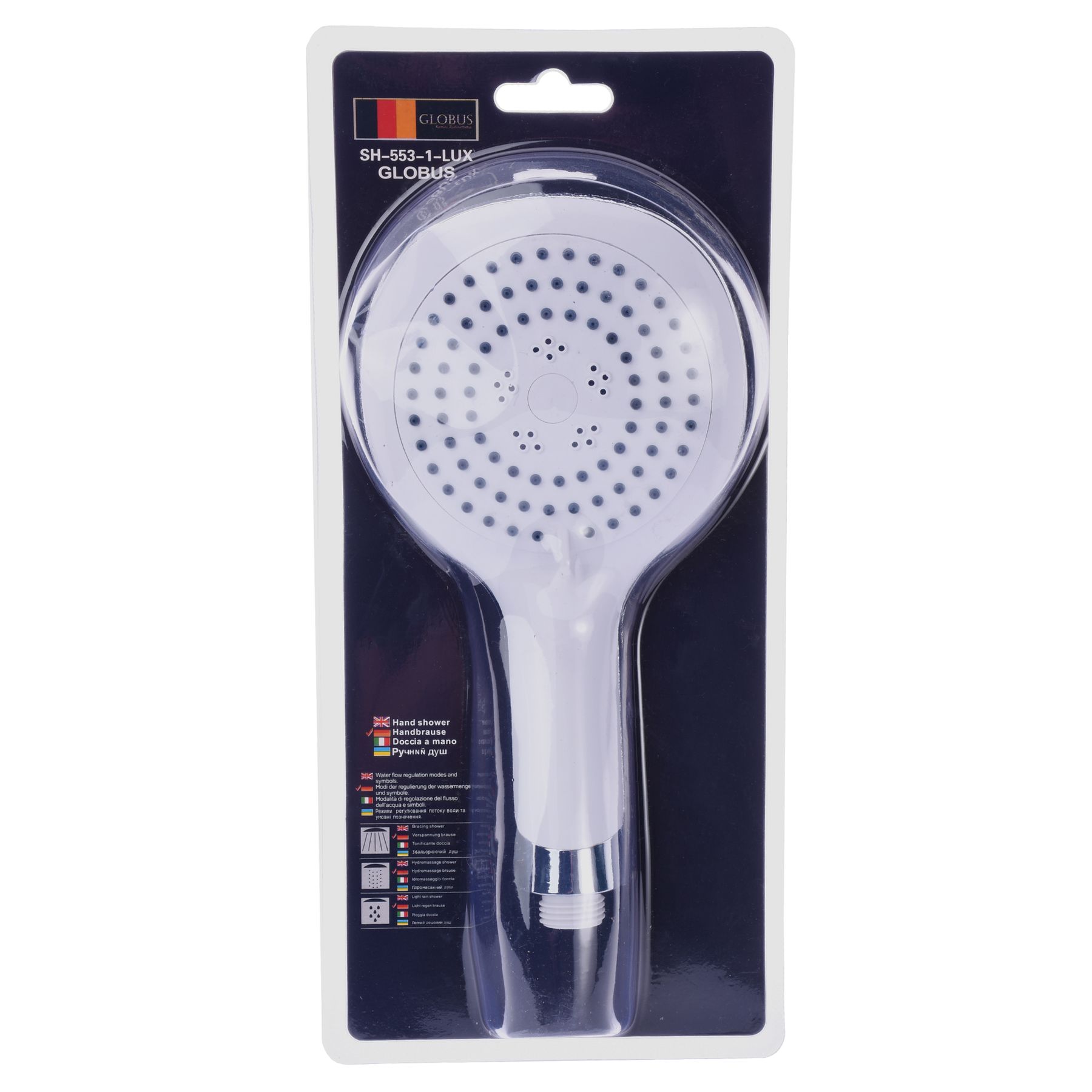 

Душевая лейка Globus Lux SH-553-1-LUX
