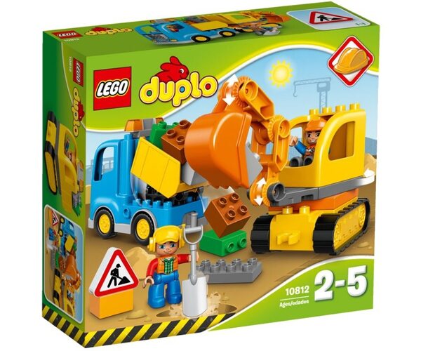 

Конструктор LEGO DUPLO Грузовик и гусеничный экскаватор (10812)