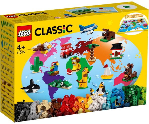 

Конструктор LEGO Сlassic Вокруг света (11015)