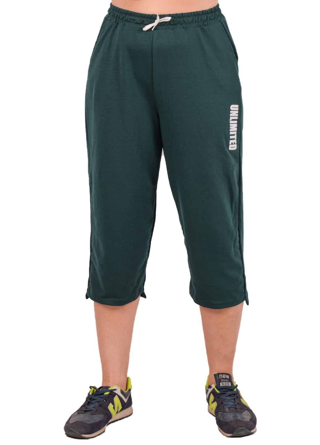 

Бриджи женские на резинке и шнурке Dh Fashion CA-1 52 Размер 48-50