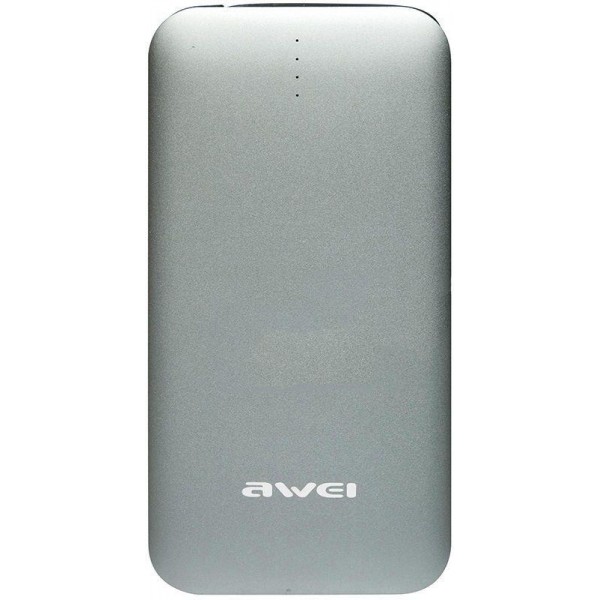

Портативная батарея 8000 mAh AWEI P20K Power Bank Grey