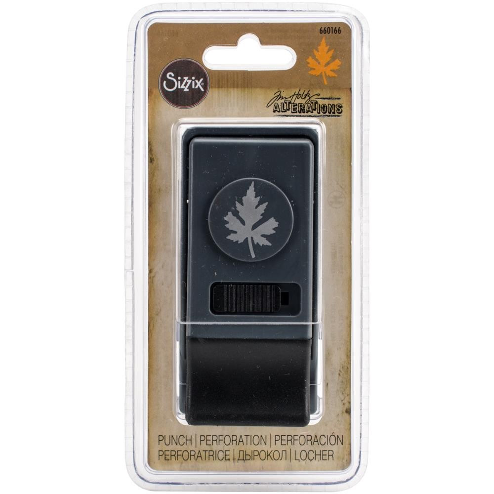 

Дырокол кленовый лист Sizzix Medium Paper Punch By Tim Holtz, Maple Leaf