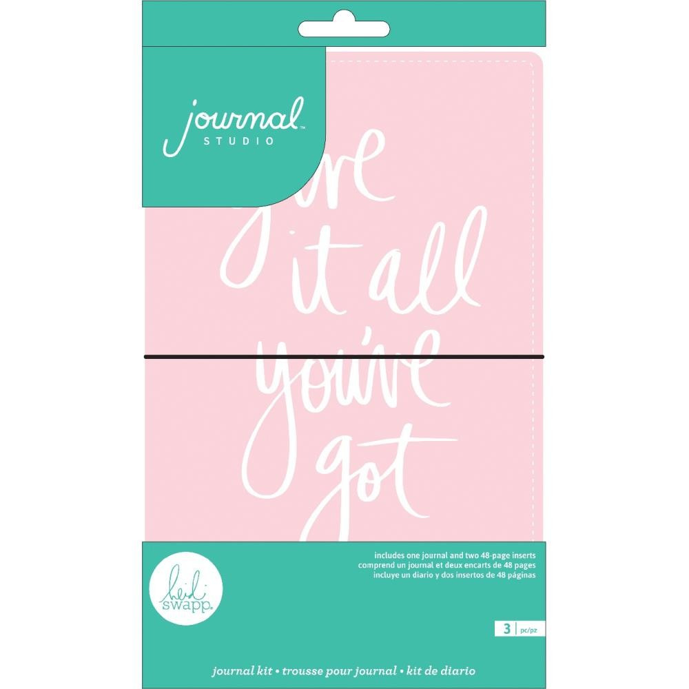 

Блокнот-тревелбук American Crafts Journal Studio Kit, Give By Heidi Swapp