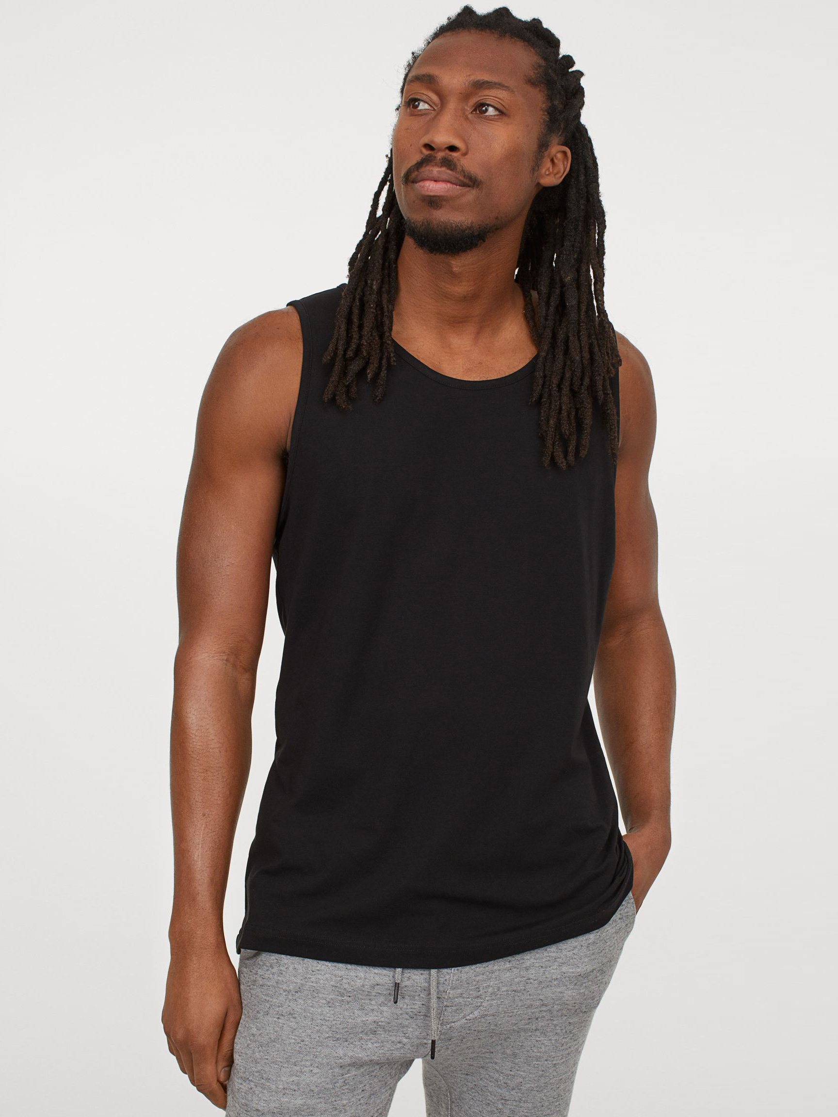 

Майка H&M 060649098_black М Черная