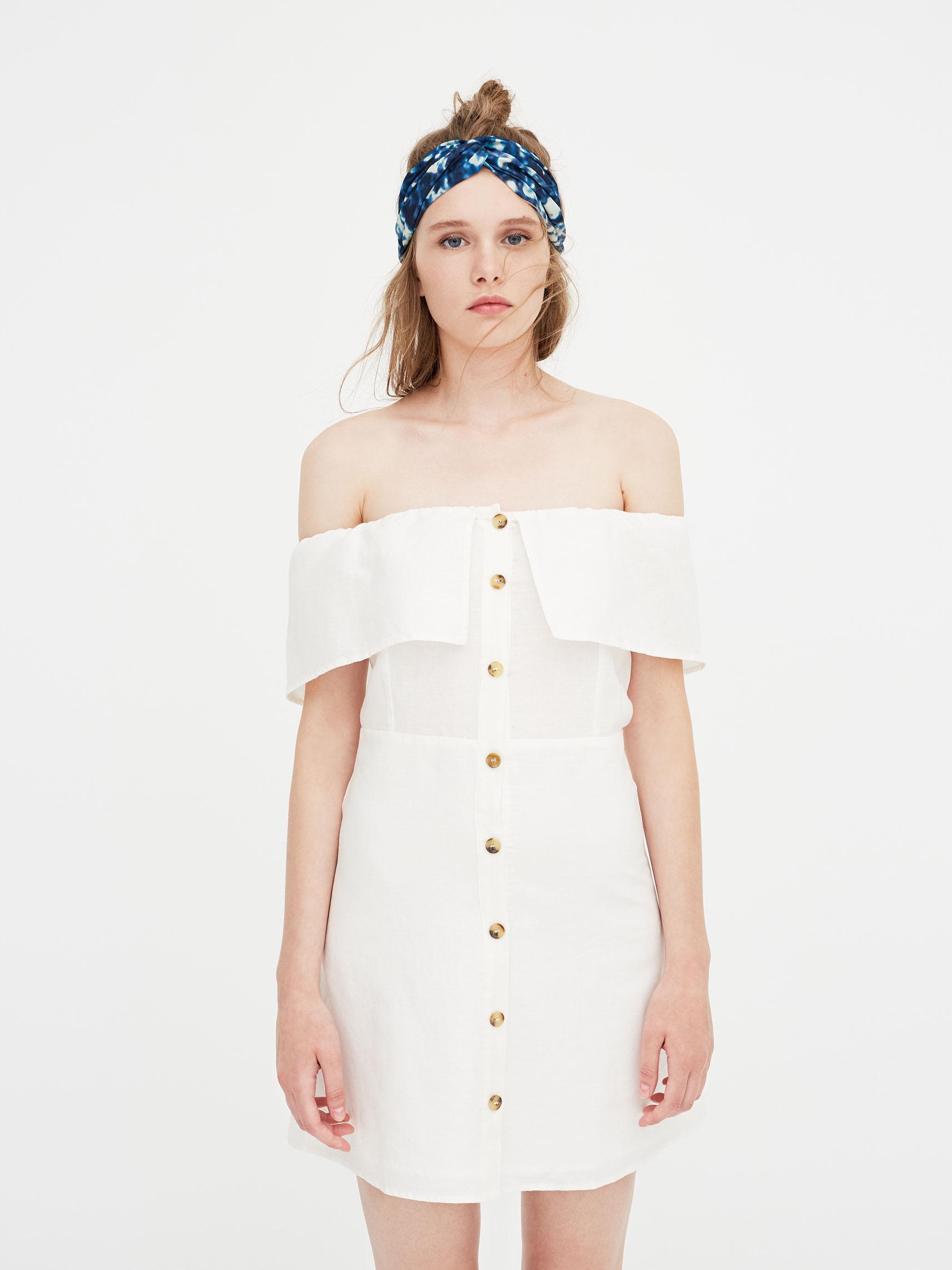

Сарафан Pull & Bear 9396301805-ABAK L Молочный