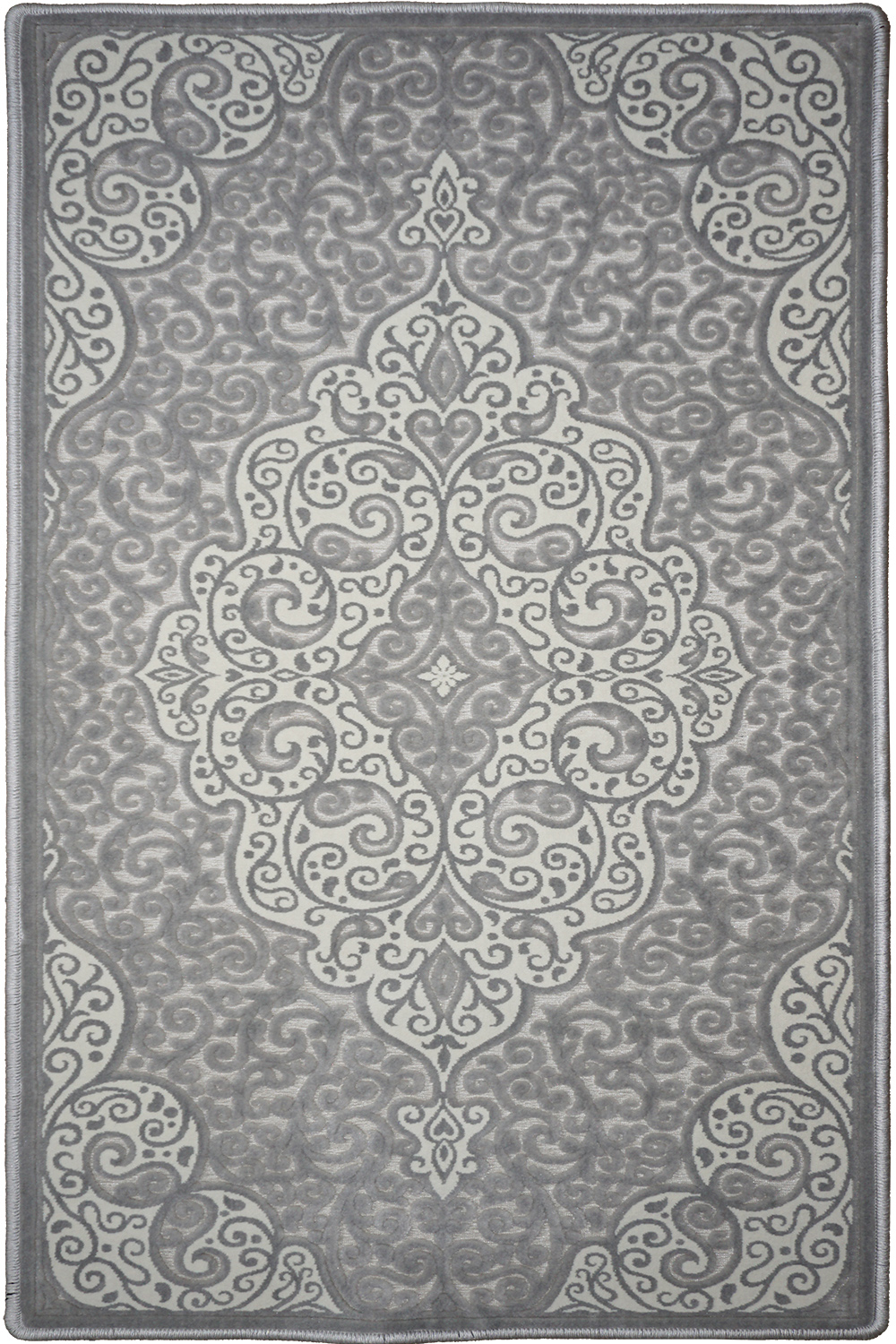 

Ковер Витебские Ковры Лира 51950 2х3 м. Прямоугольник серый_L.GREY