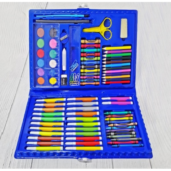 

Набор для творчества и рисования Art Set 86 предметов синий