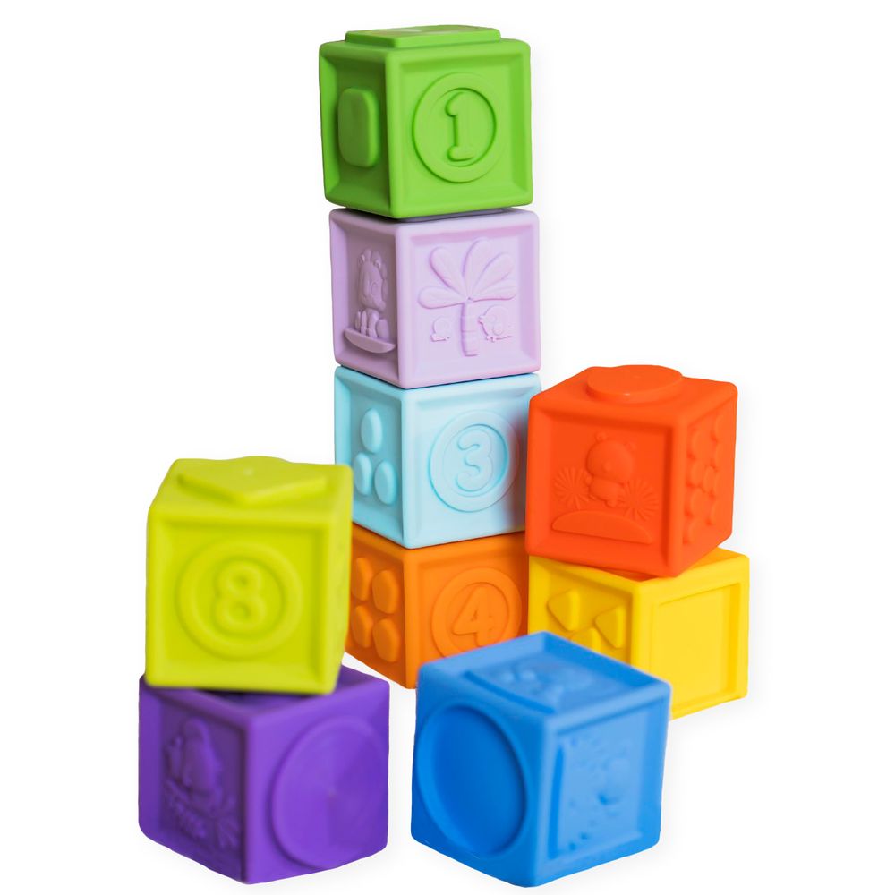 

Силиконовые кубики Bright "Starts Stack Squeeze Blocks" (12616)