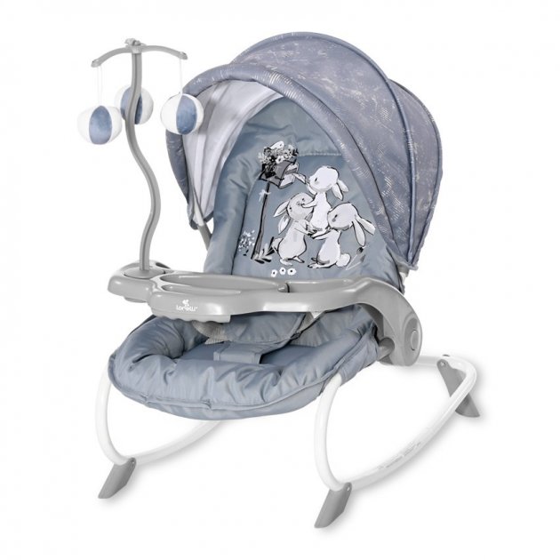 

Шезлонг Lorelli Dream Time Синий (DREAM TIME SILVER BLUE RABBITS) 10110062152