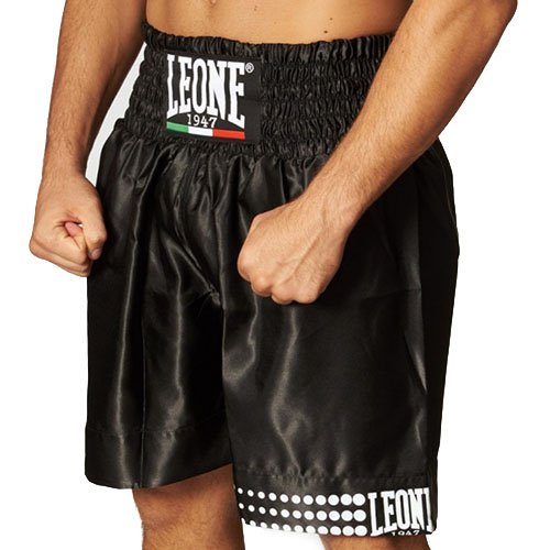 

Шорты боксерские Leone Boxing Leone 1947 XL Черный (37333049)