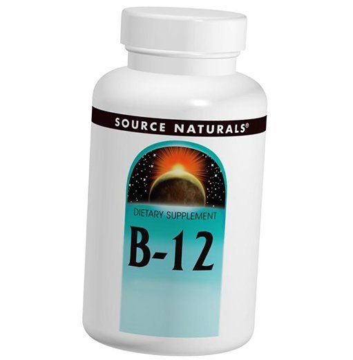 

Витамин В12, Цианокобаламин, B-12, Source Naturals 50леденцов (36355062)