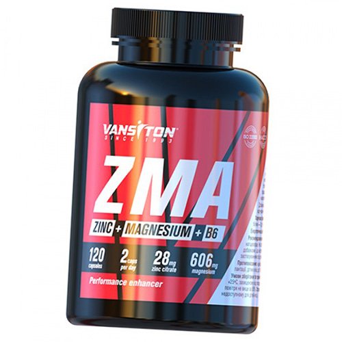 

ЗМА (Магний Цинк В6), ZMA, Ванситон 120капс (08173004)