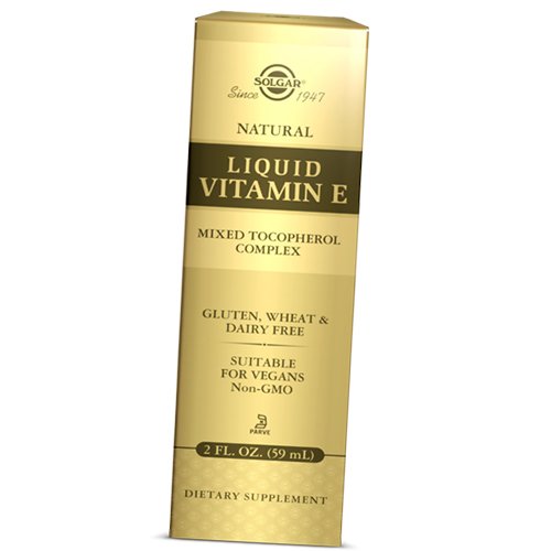 

Жидкий Витамин Е и Смесь токоферолов, Liquid Vitamin E with dropper, Solgar 59мл (36313214)