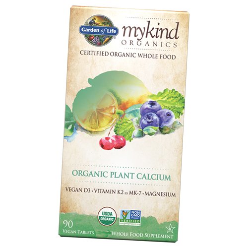 

Витамины для костей, Mykind Organics Plant Calcium, Garden of Life 90вегтаб (36473034)