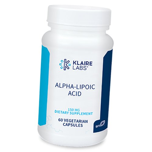 

Альфа Липоевая кислота, Alpha-Lipoic Acid 150, Klaire Labs 60вегкапс (70517001)