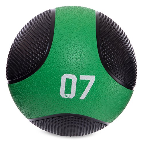 

Мяч медицинский медбол Medicine Ball FI-2824 FDSO 7кг Черный (56508027)