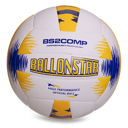 

Мяч волейбольный Ballonstar LG2371 FDSO №5 Белый (57508063)