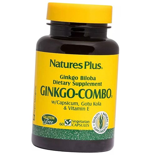 

Ginkgo-Combo Nature's Plus 60вегкапс (71375003)