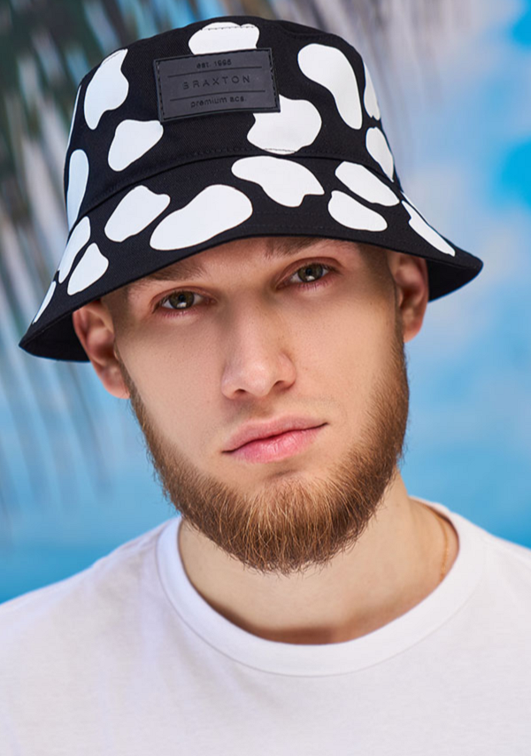 

Панама летняя мужская Braxton черно-белый (225АF)