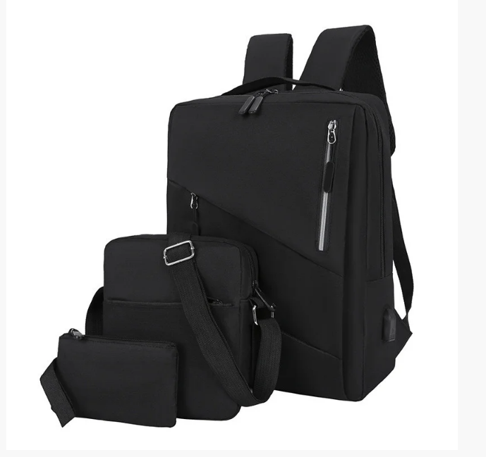 

Рюкзак мужской городской Комплект Sugebag Черный (045R)