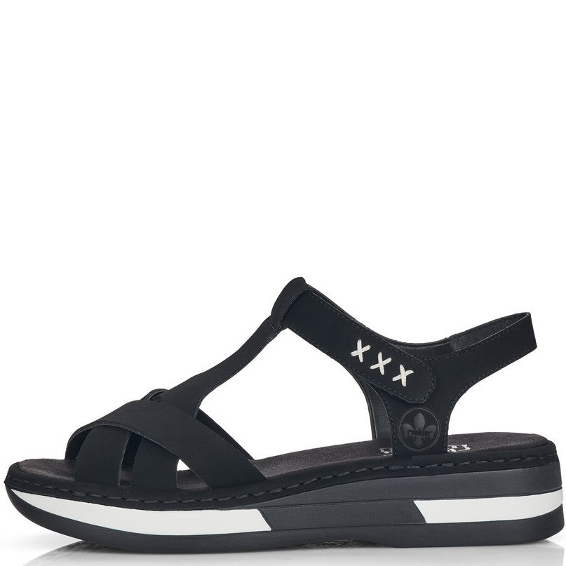 

Сандалии женские Rieker V5919-00 39 чёрный