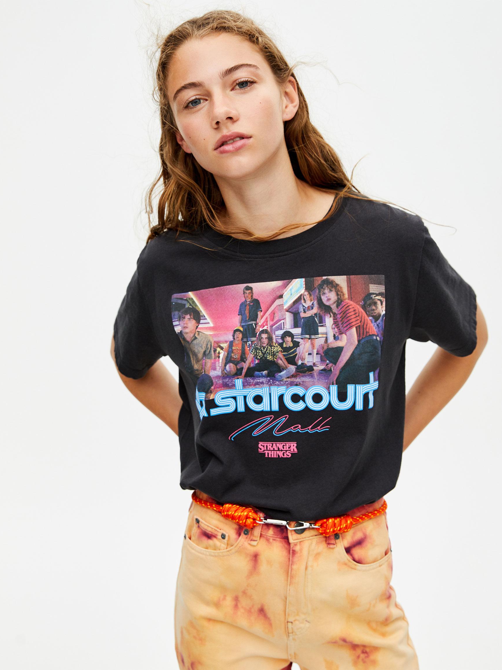 

Футболка Pull & Bear 9242393807-AAPU S Черная