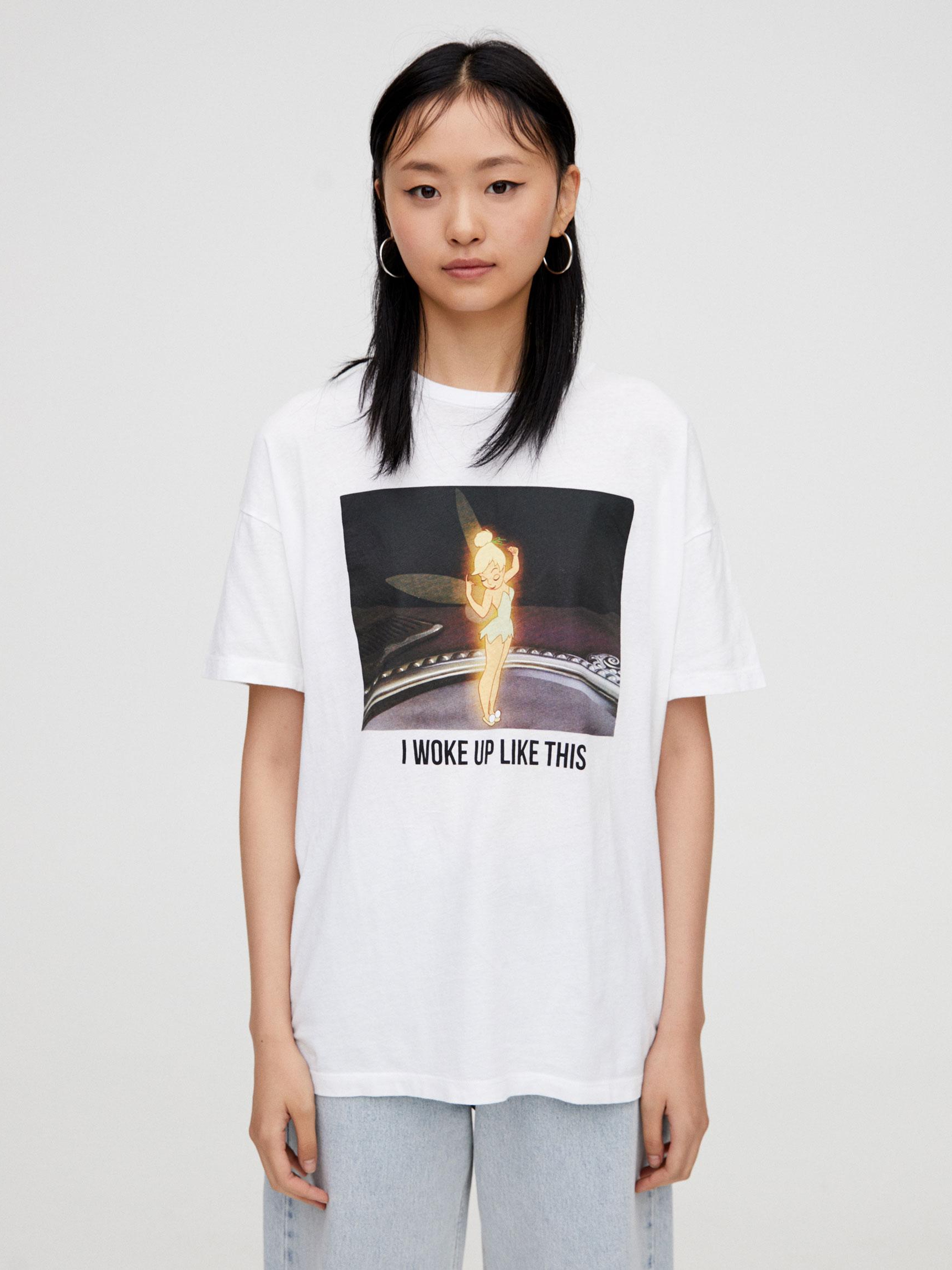 

Футболка Pull & Bear 9242367250-AAPT L Белая