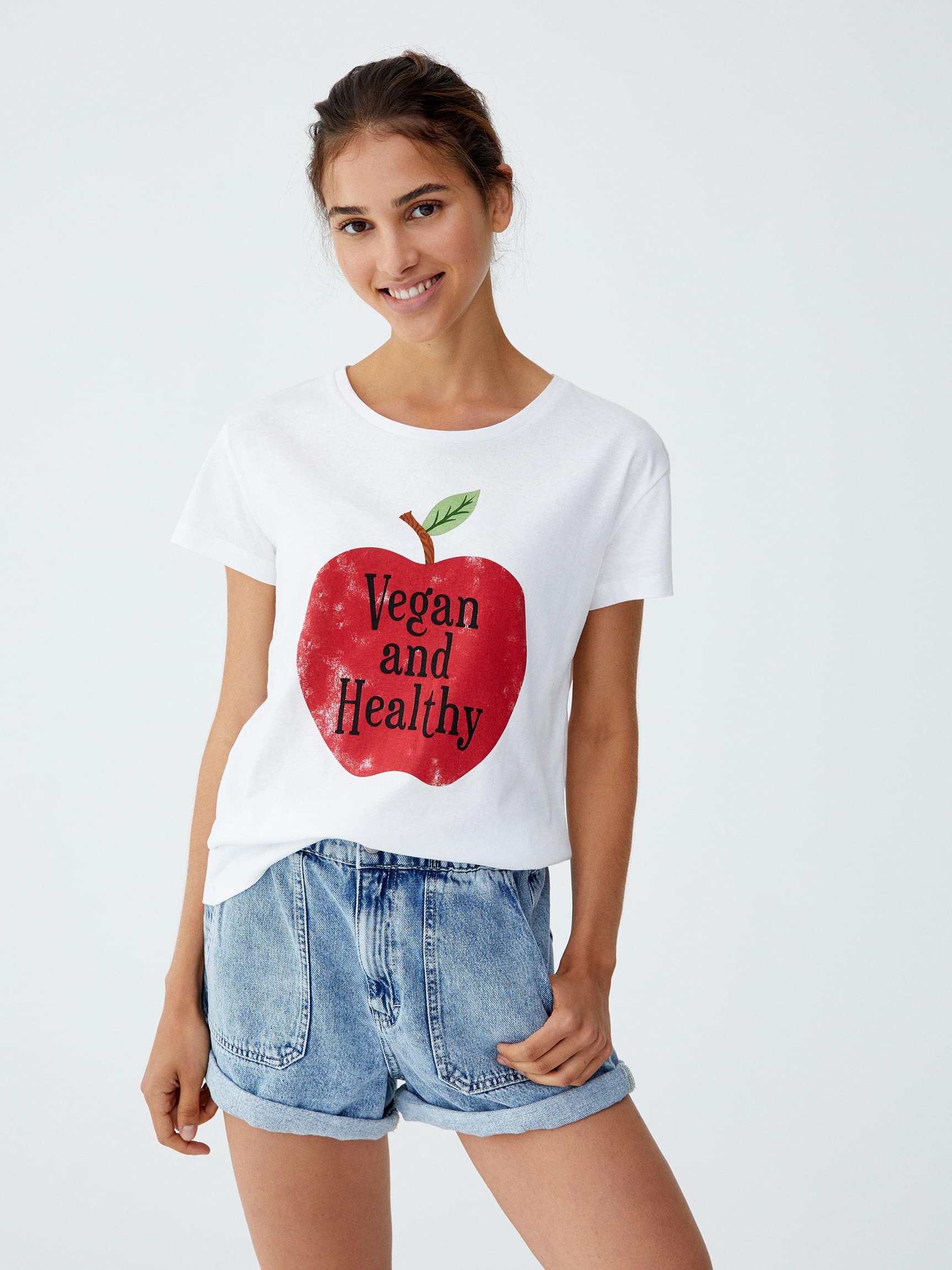 

Футболка Pull & Bear 9241335805-AAPT S Белая