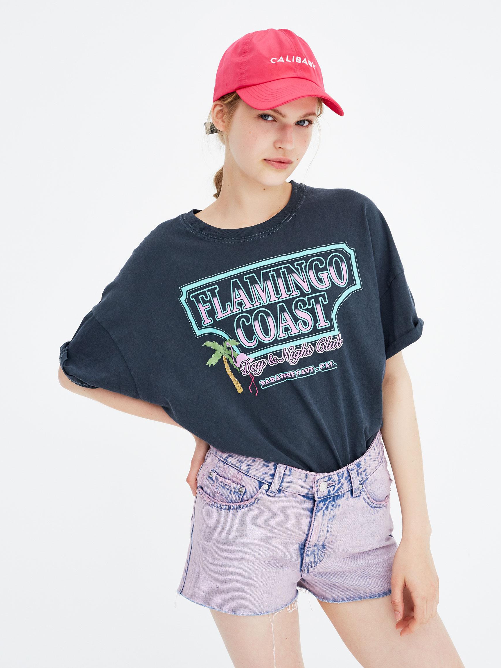 

Футболка Pull & Bear 9238377833-AARA XL Темно-серая