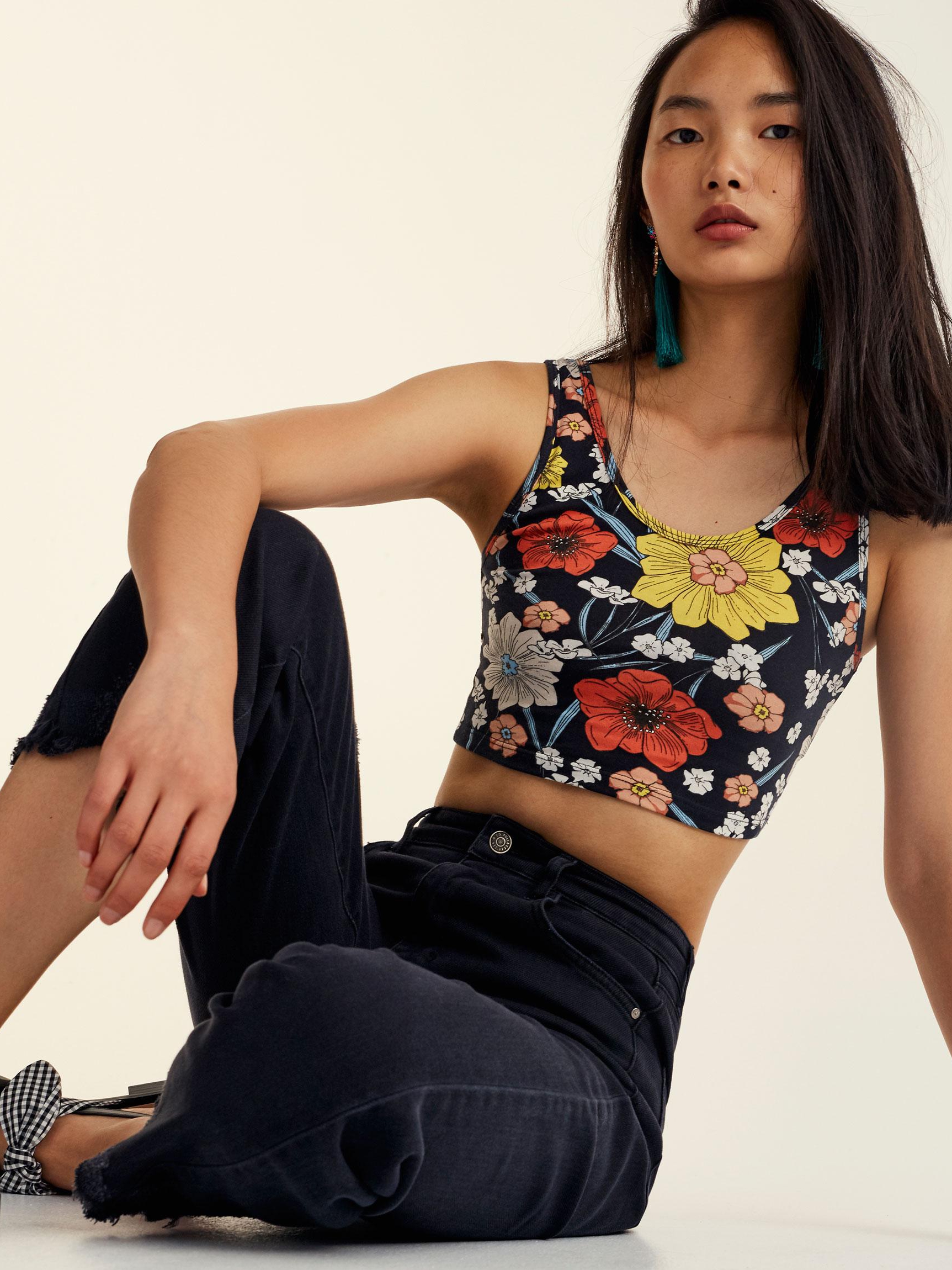 

Топ Pull & Bear 9235324800-ADMZ M Черный