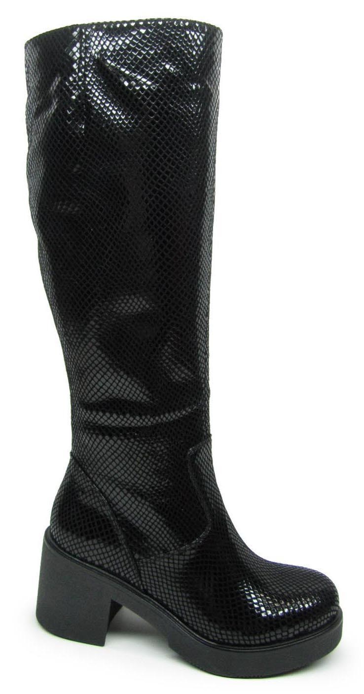 

Сапоги женские зимние Rozal 916/89 черные 37 размер натуральная кожа подкладка Евро-шерсть (овчина)