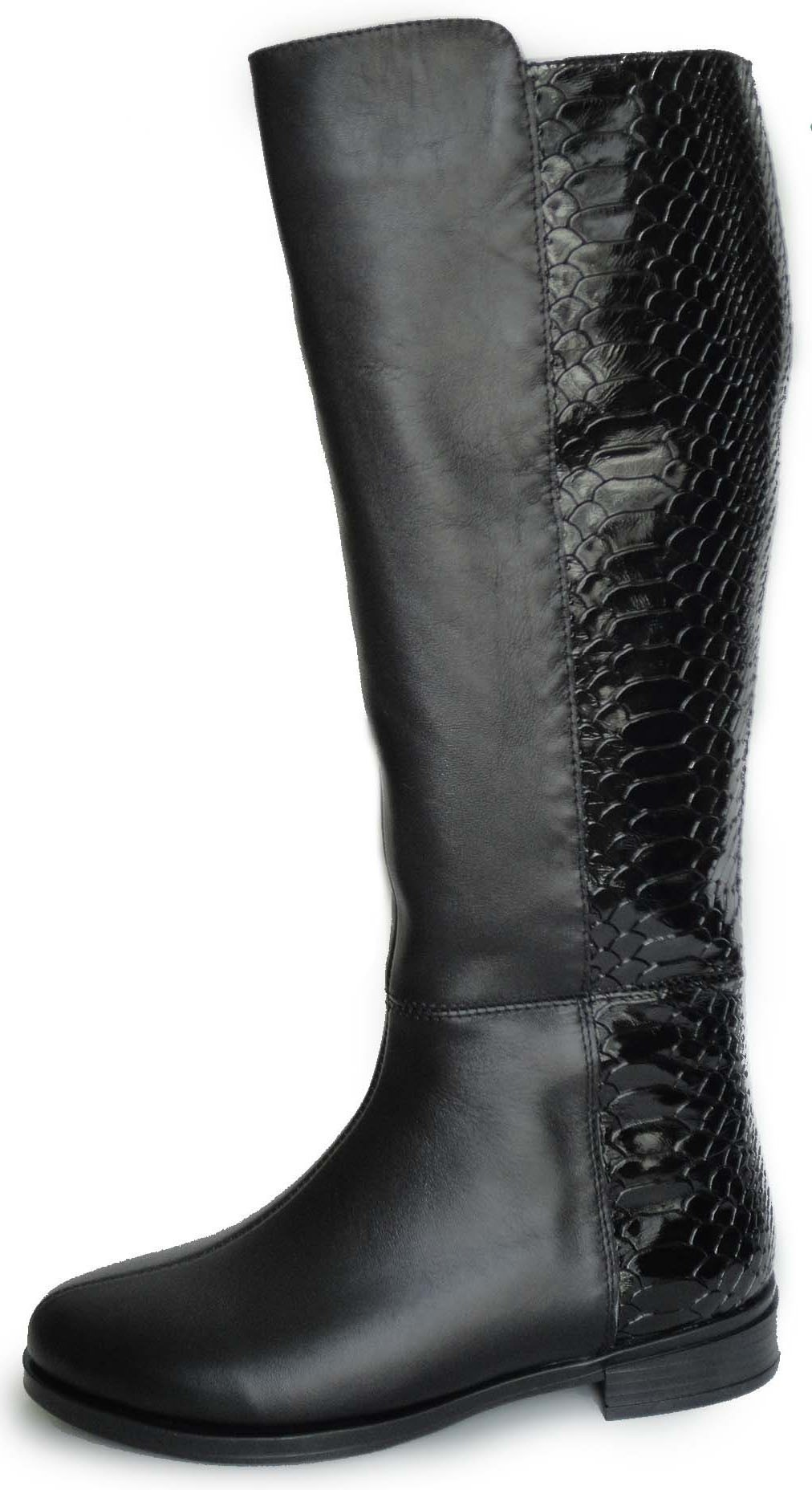

Сапоги женские зимние Rozal 157/86-30 черные 41 натуральная кожа, подкладка овчина