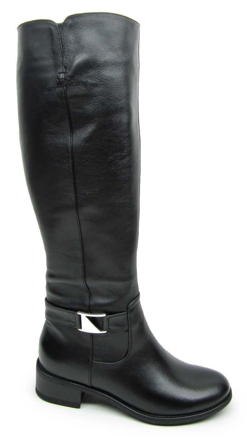 

Сапоги женские зимние Rozal 931/86 черные 35 размер натуральная кожа подкладка шерсть (овчина)