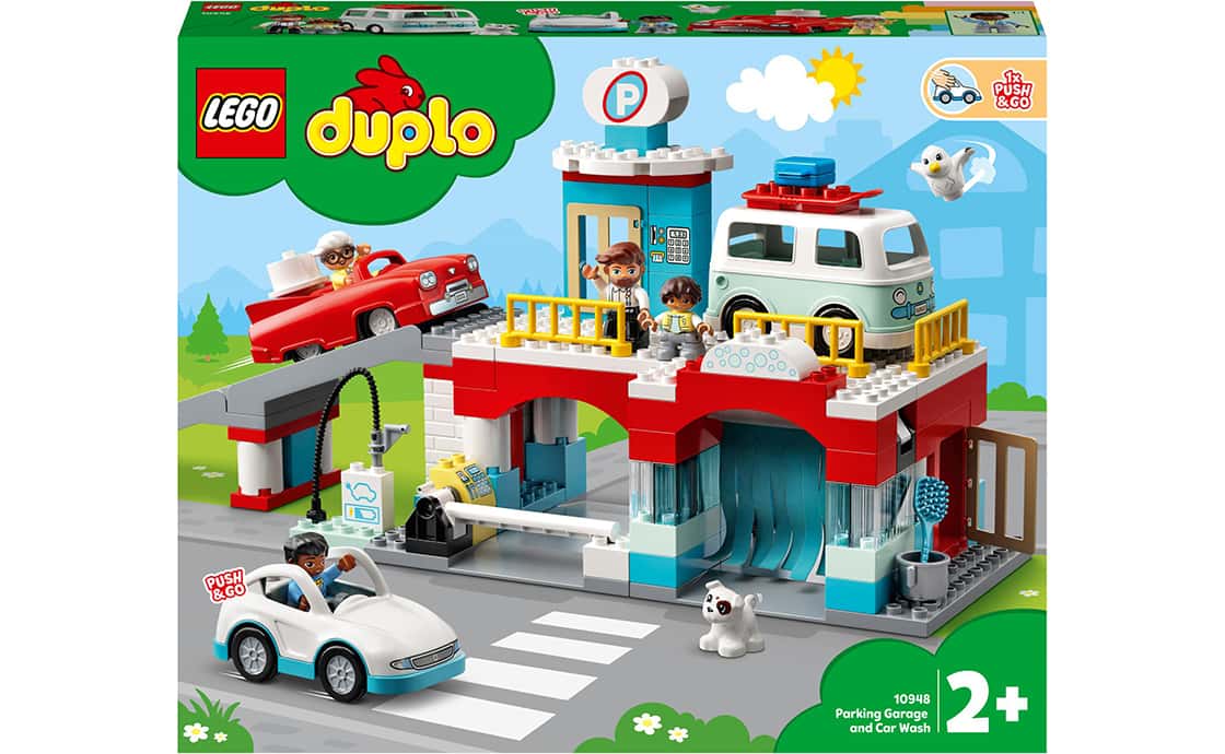 

Конструктор LEGO Гараж і автомийка 112 деталей (10948)