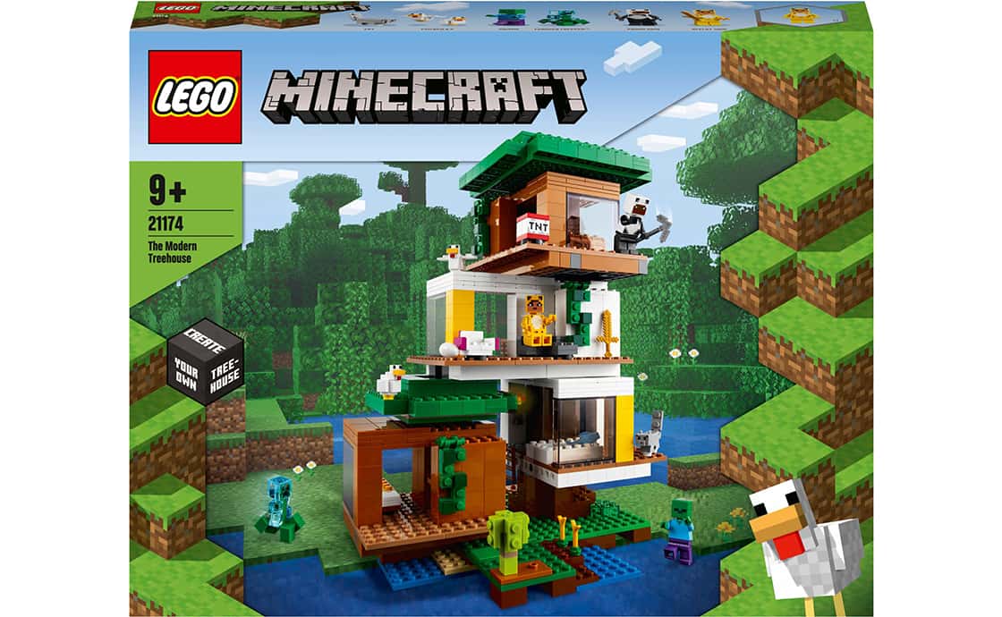 

Конструктор LEGO Сучасний будиночок на дереві 909 деталей (21174)